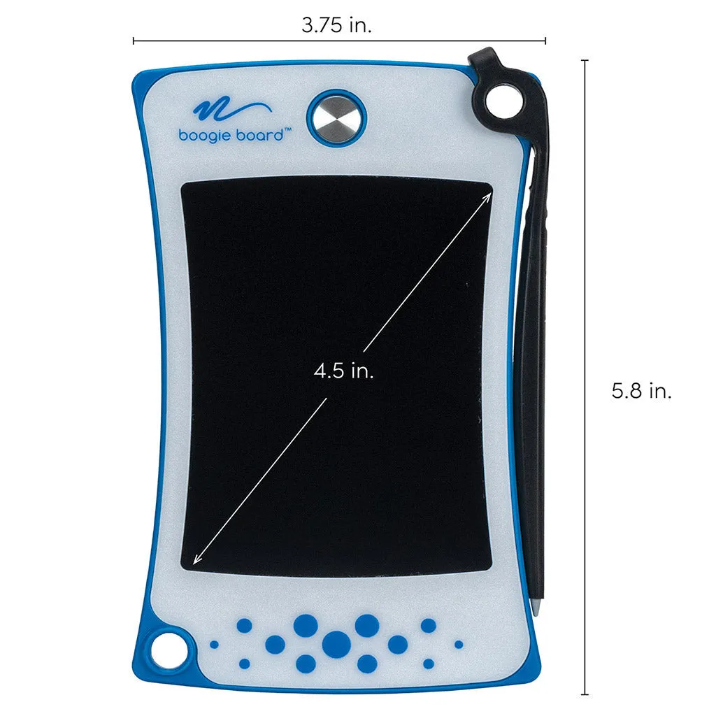 Boogie Board Jot Pocket skrivetavle 4,5 tommer genbrugelig