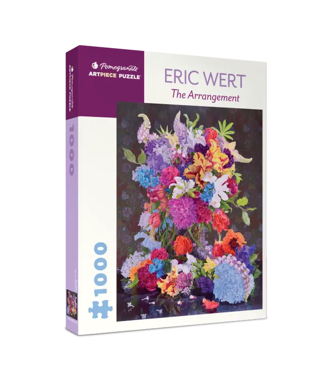 Eric Wert The Arrangement puslespil 1000 brikker blomster