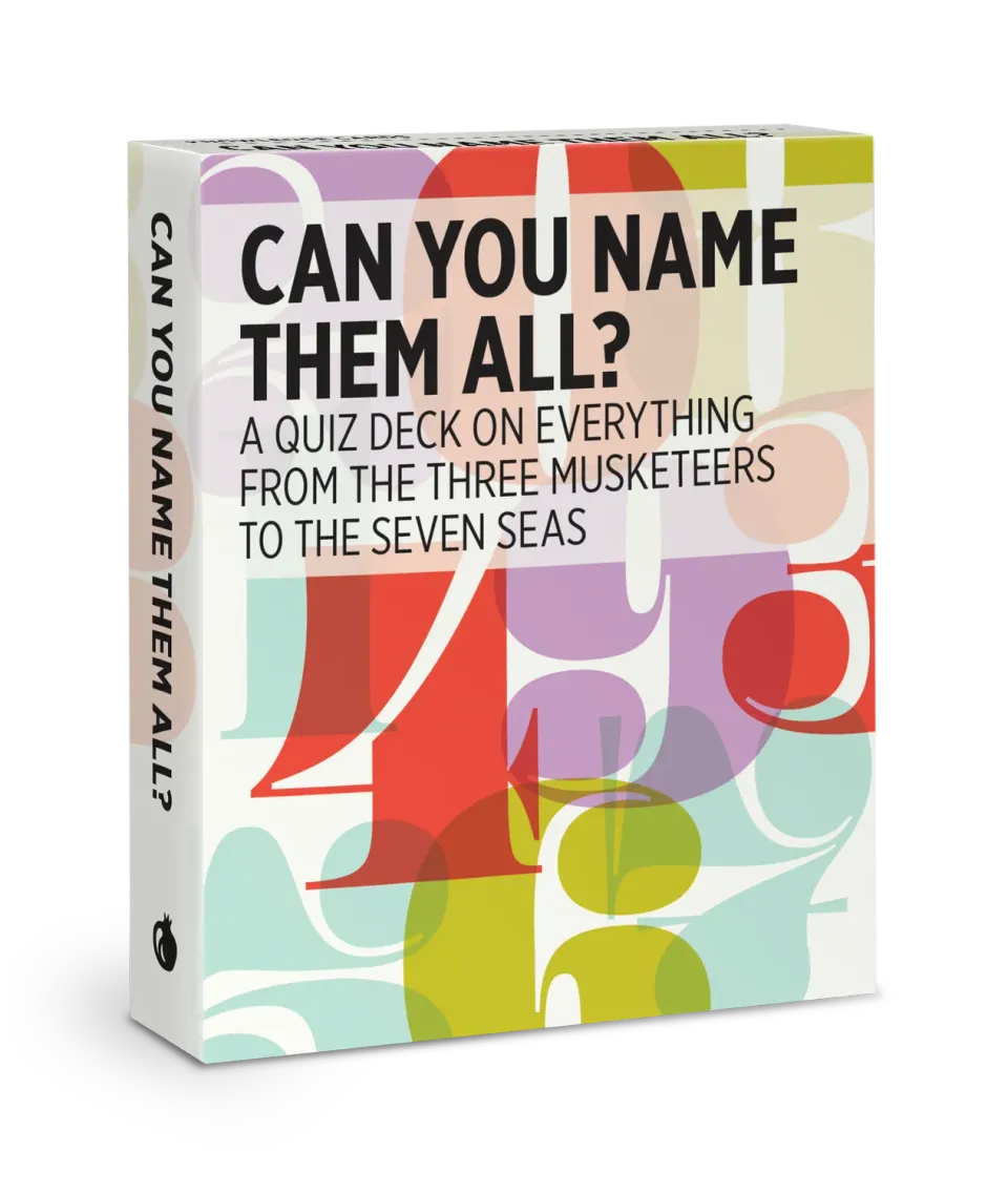 Pomegranate Knowledge Cards Can You Name Them All quizkort