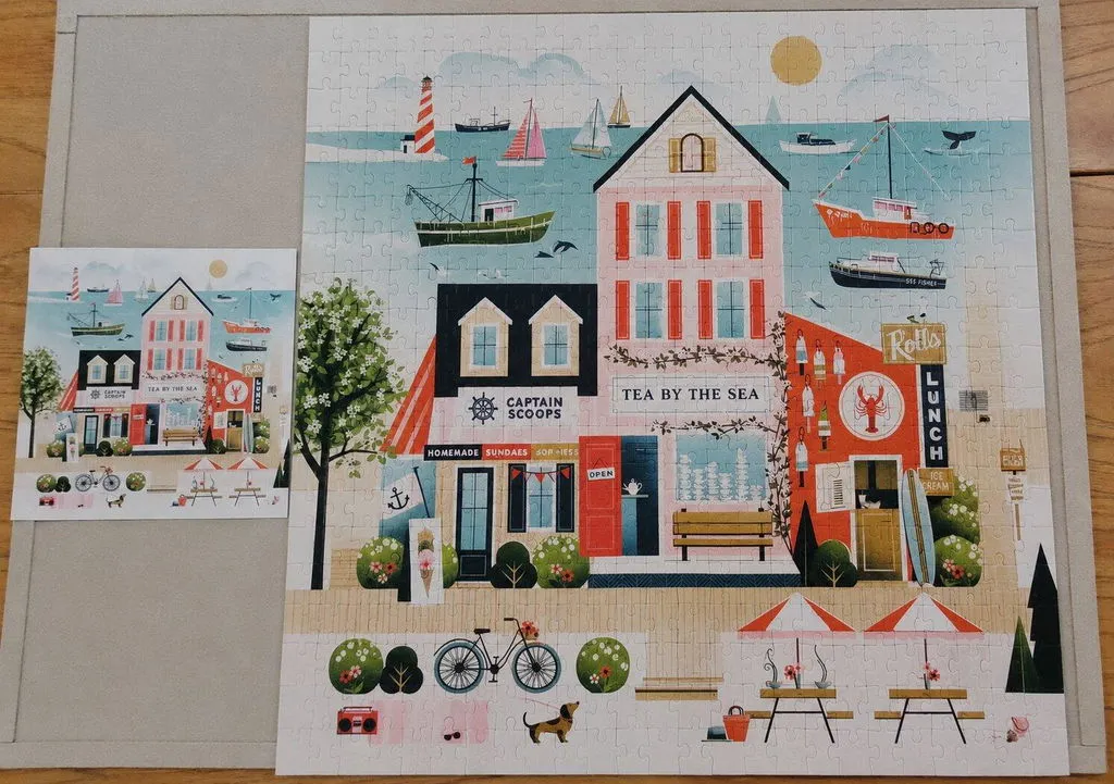 Good Puzzle Co. Moyer Beside the Sea puslespil 500 brikker