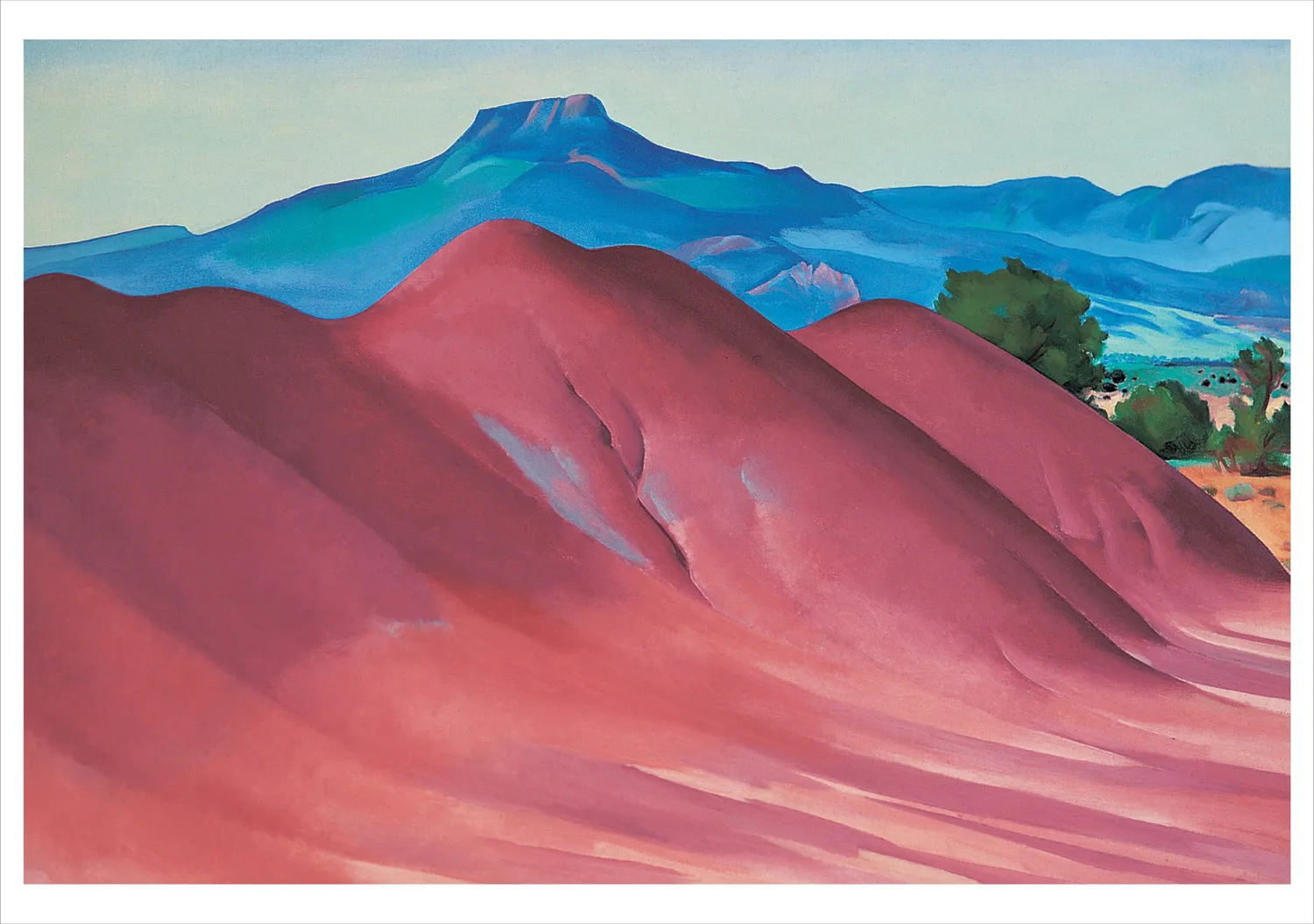 Pomegranate Georgia O'Keeffe brevkort folio 10 stk