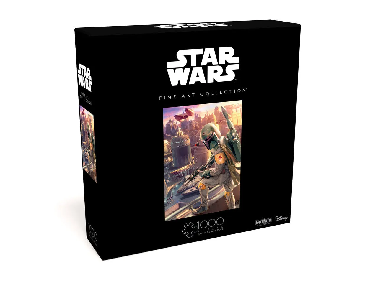 Buffalo Games Star Wars Fine Art Boba Fett puslespil 1000 brikker kunst