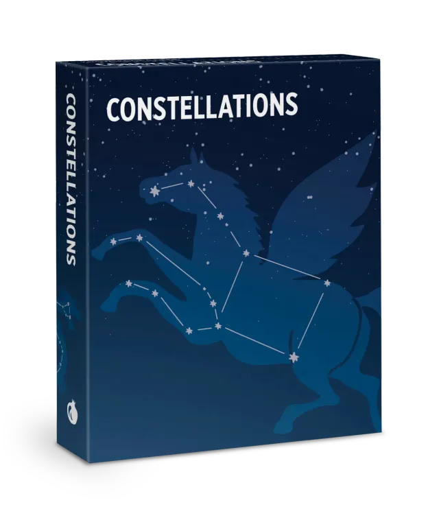 Pomegranate Constellations videnskort stjernebilleder