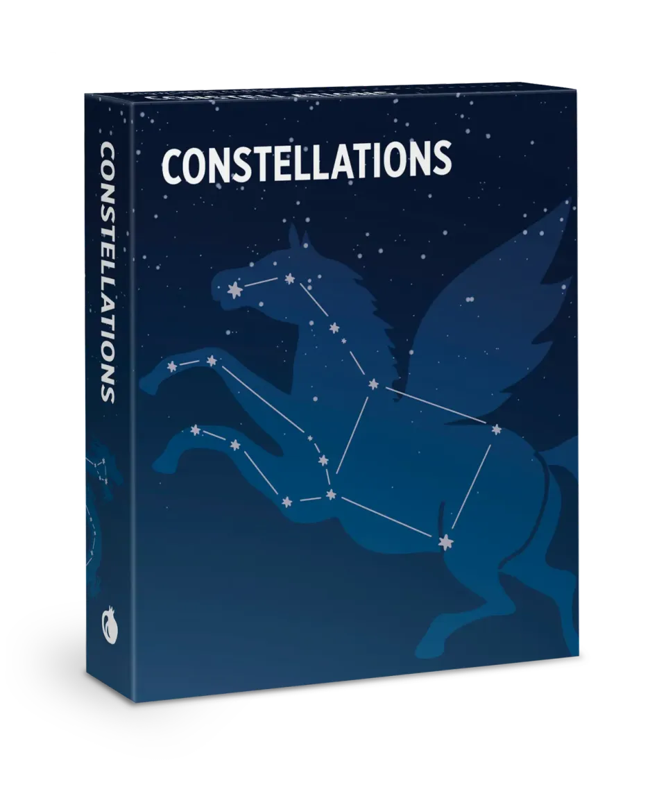 Pomegranate Constellations videnskort stjernebilleder