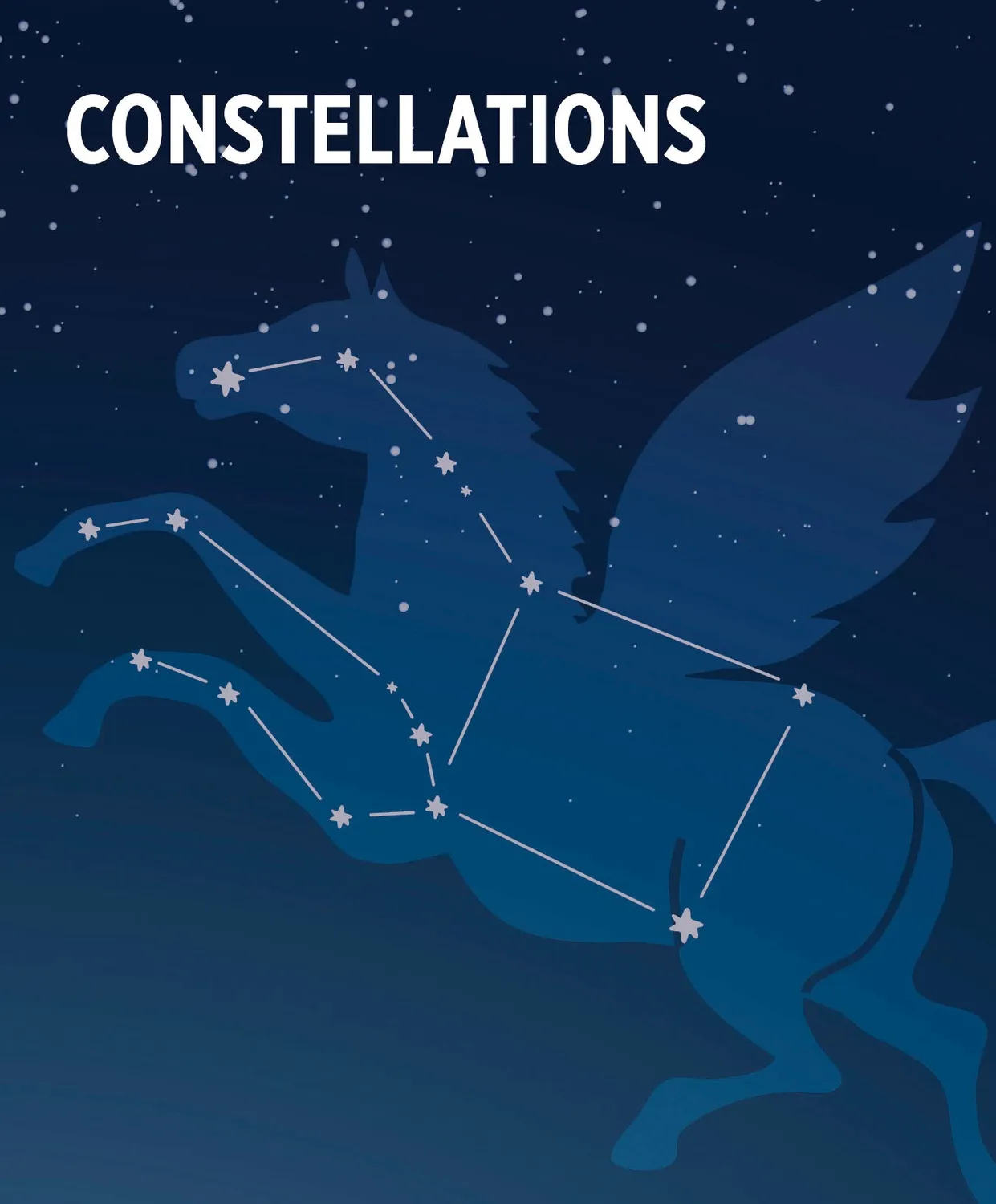 Pomegranate Constellations videnskort stjernebilleder
