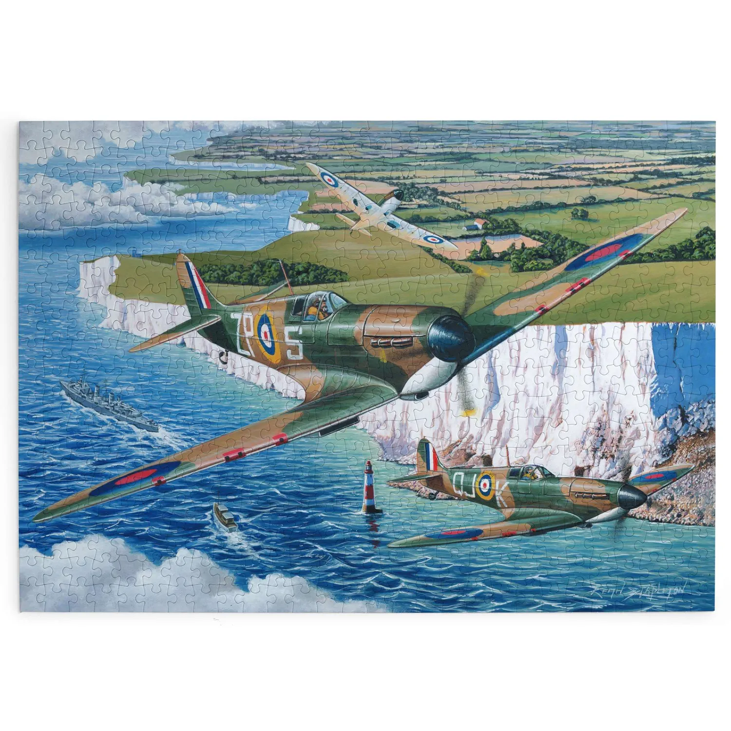 House of Puzzles The Final Few puslespil 500 brikker militær