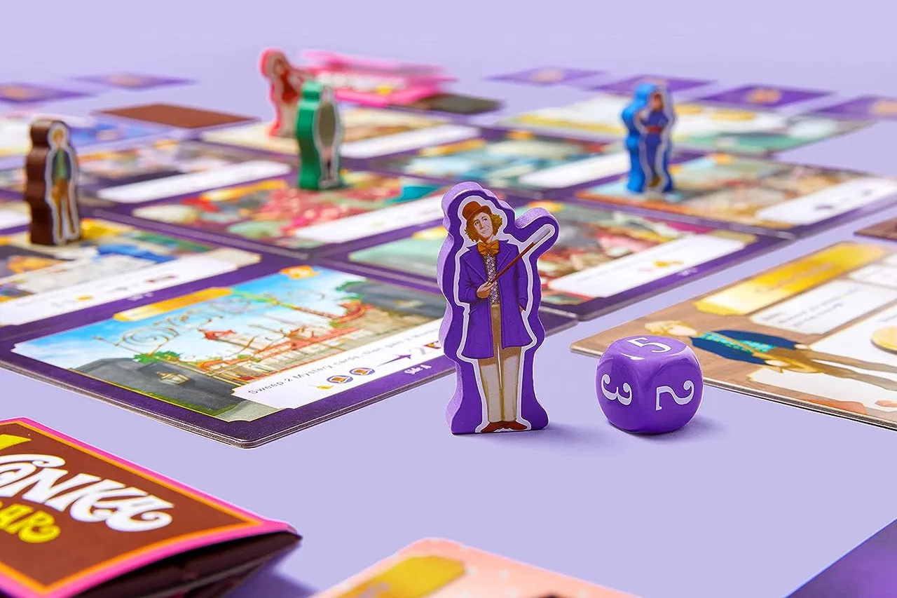 Buffalo Games Golden Ticket brætspil Willy Wonka dansk