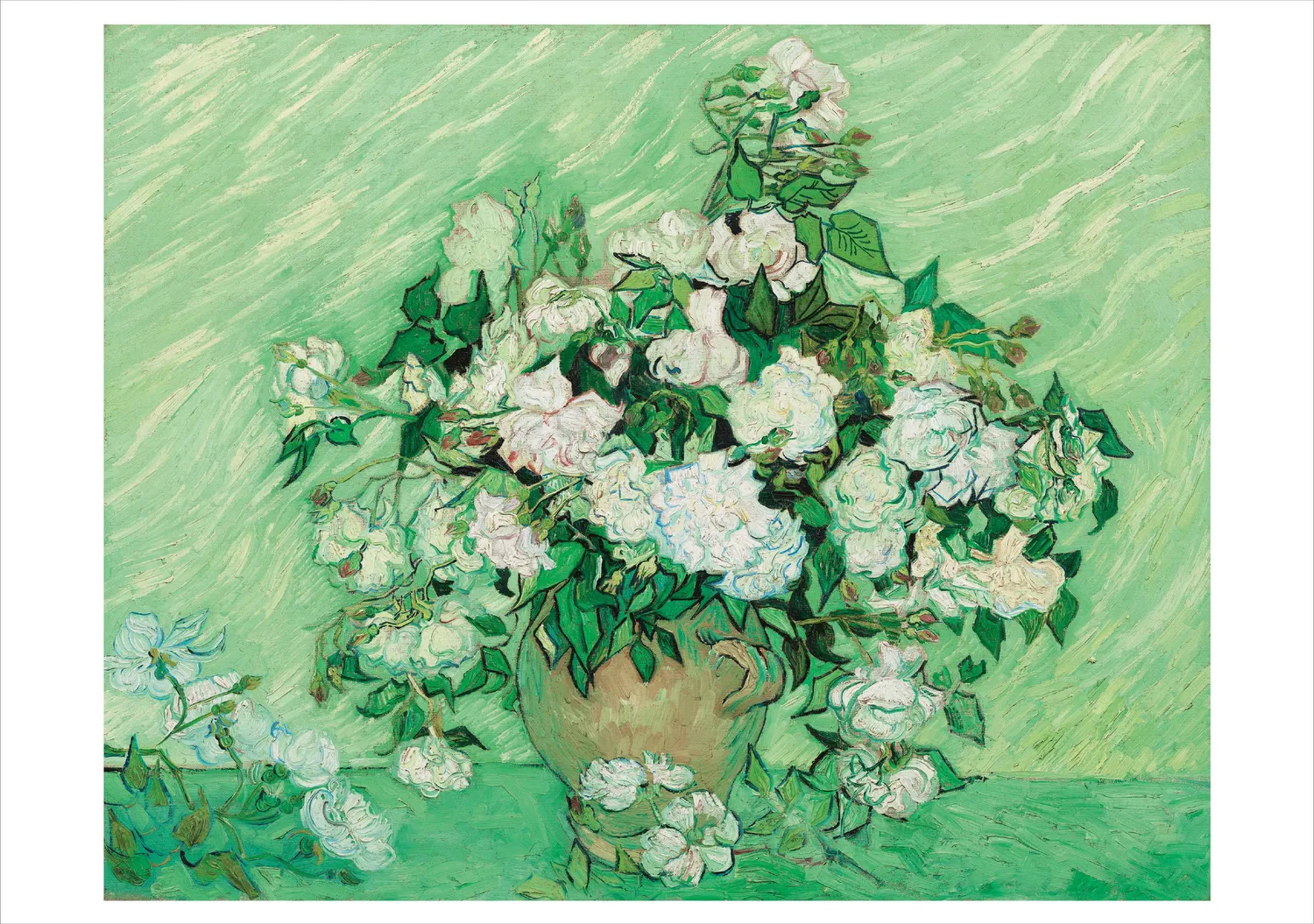Pomegranate Van Gogh kortfolio 10 kort blomster