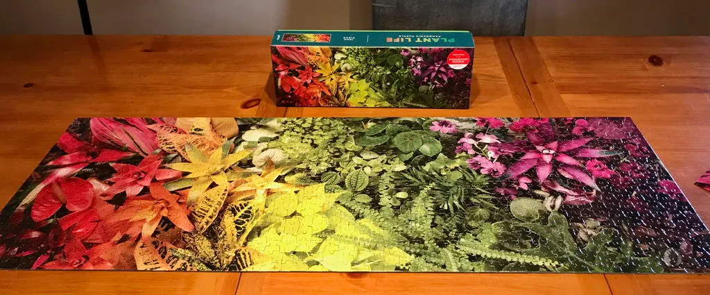 Galison Plant Life panoramapuslespil 1000 brikker planter