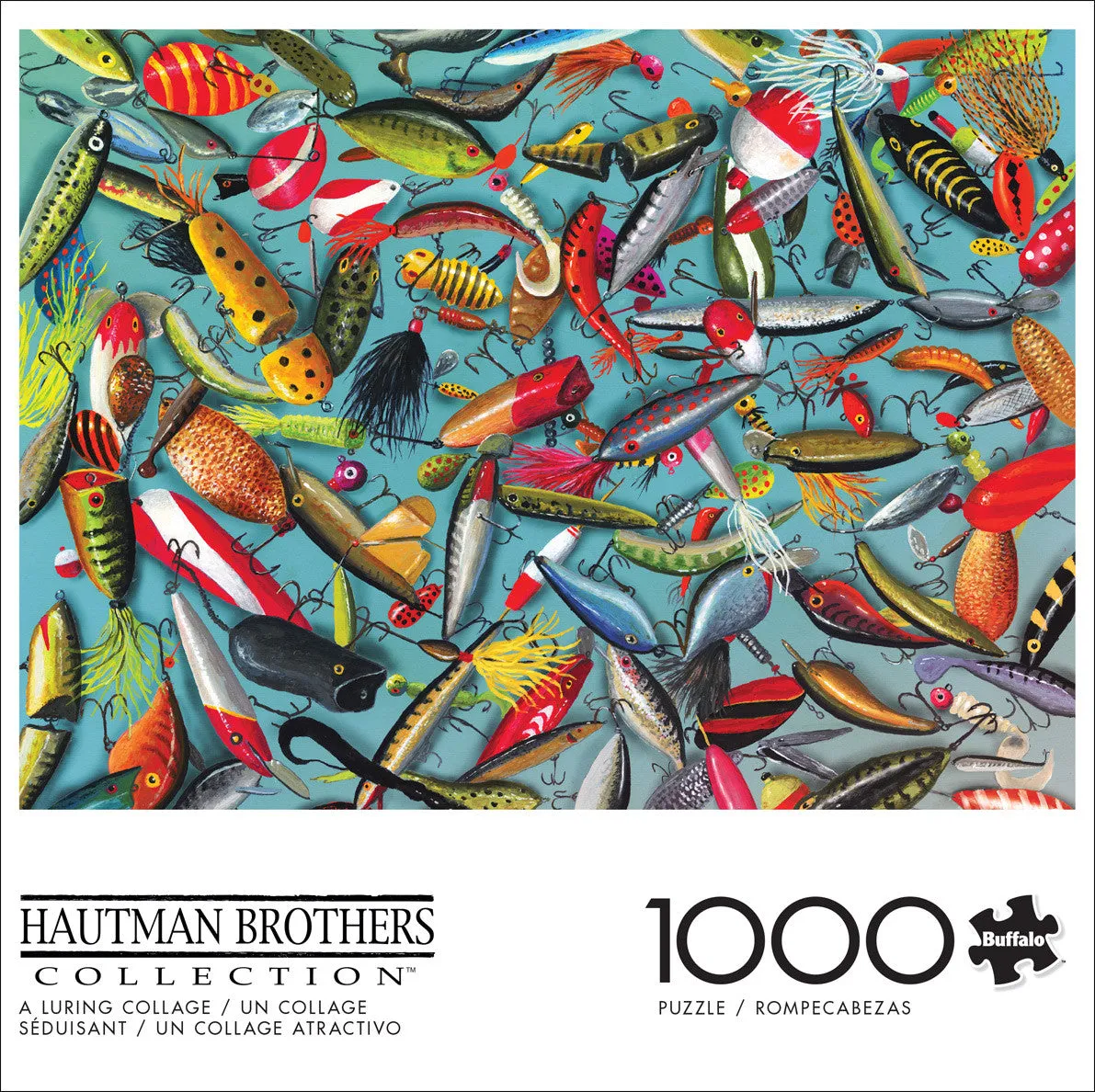 Buffalo Games Hautman A Luring Collage puslespil 1000 brikker