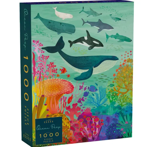 Elena Essex Ocean Deep puslespil 1000 brikker havmotiv