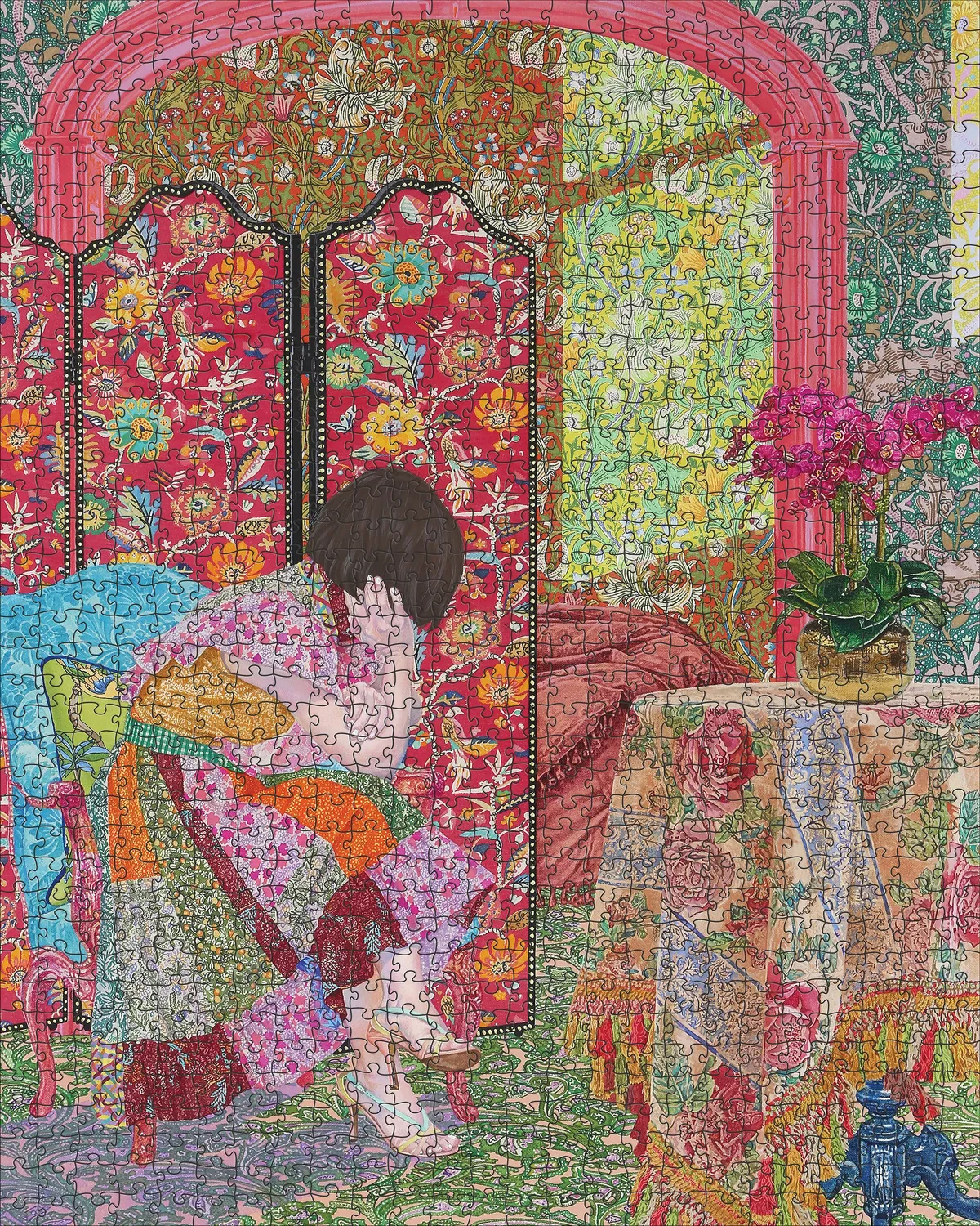 Pomegranate Naomi Okubo Endless Day puslespil 1000 brikker kunst