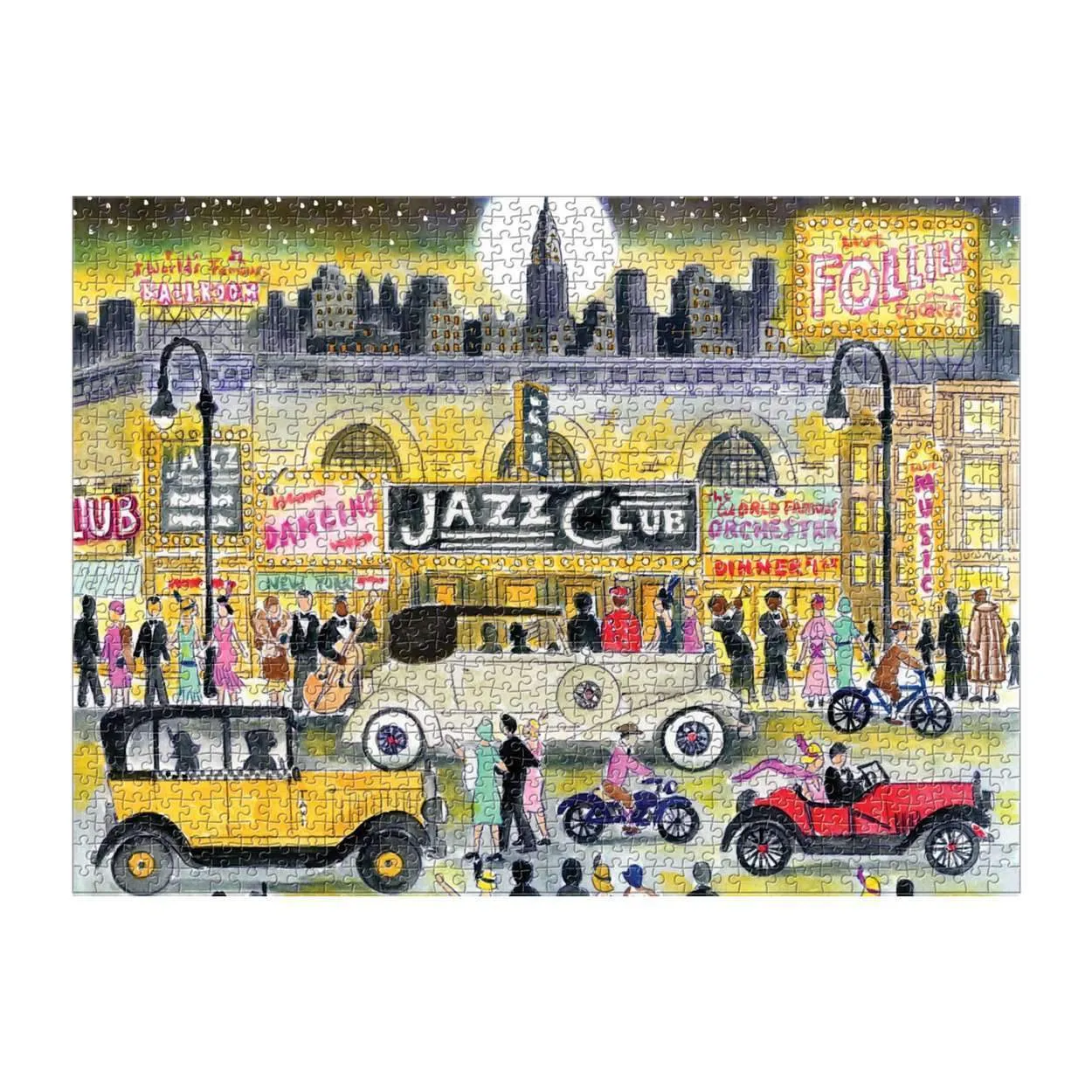 Galison Michael Storrings Jazz Age puslespil 1000 brikker