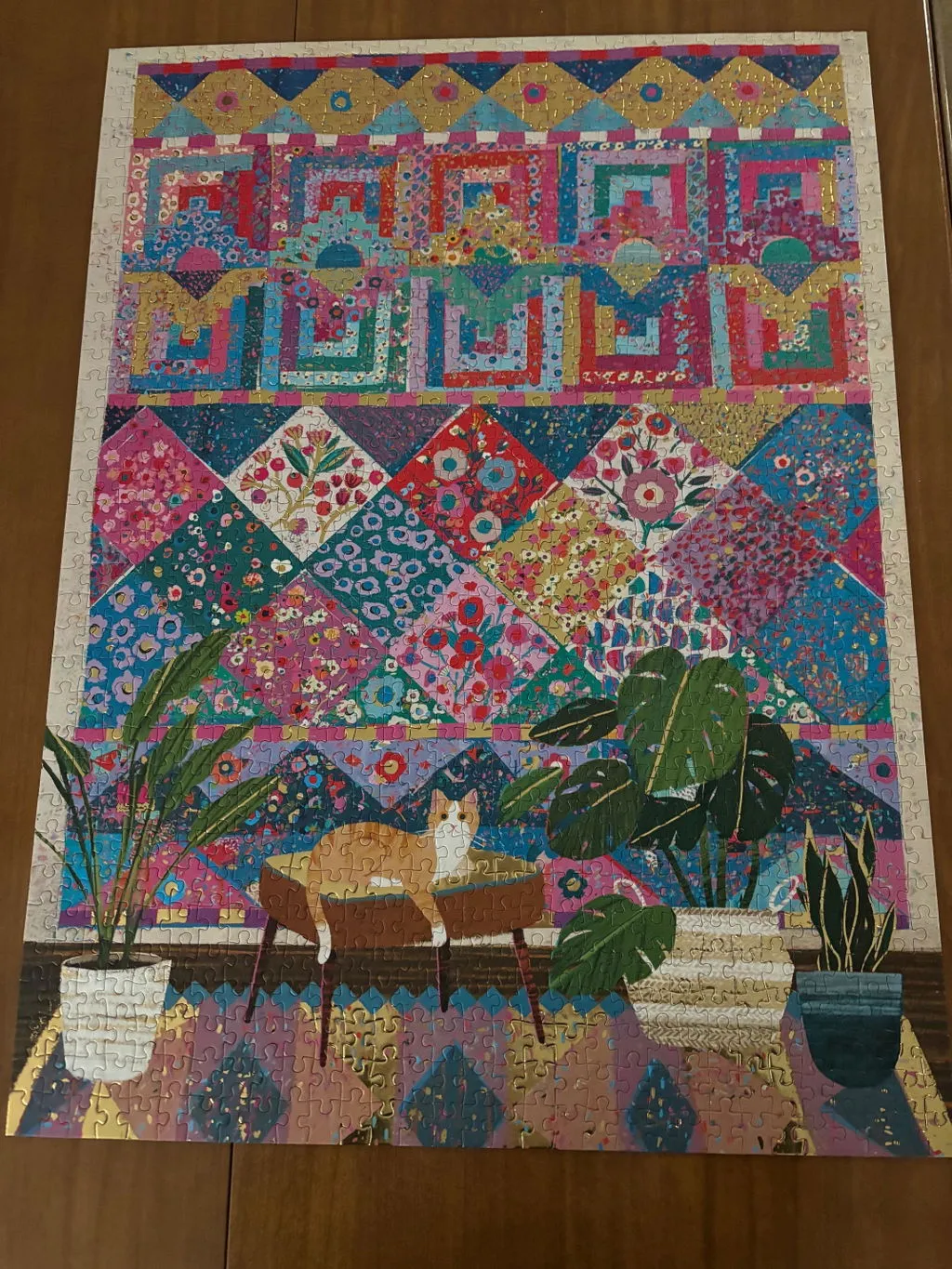 Good Puzzle Co. Quilter Corner puslespil 1000 brikker folie