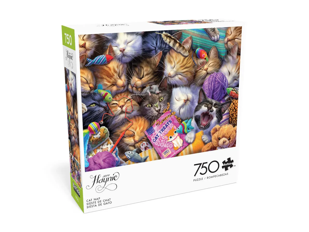 Buffalo Games Cats Cat Nap puslespil 750 brikker katte