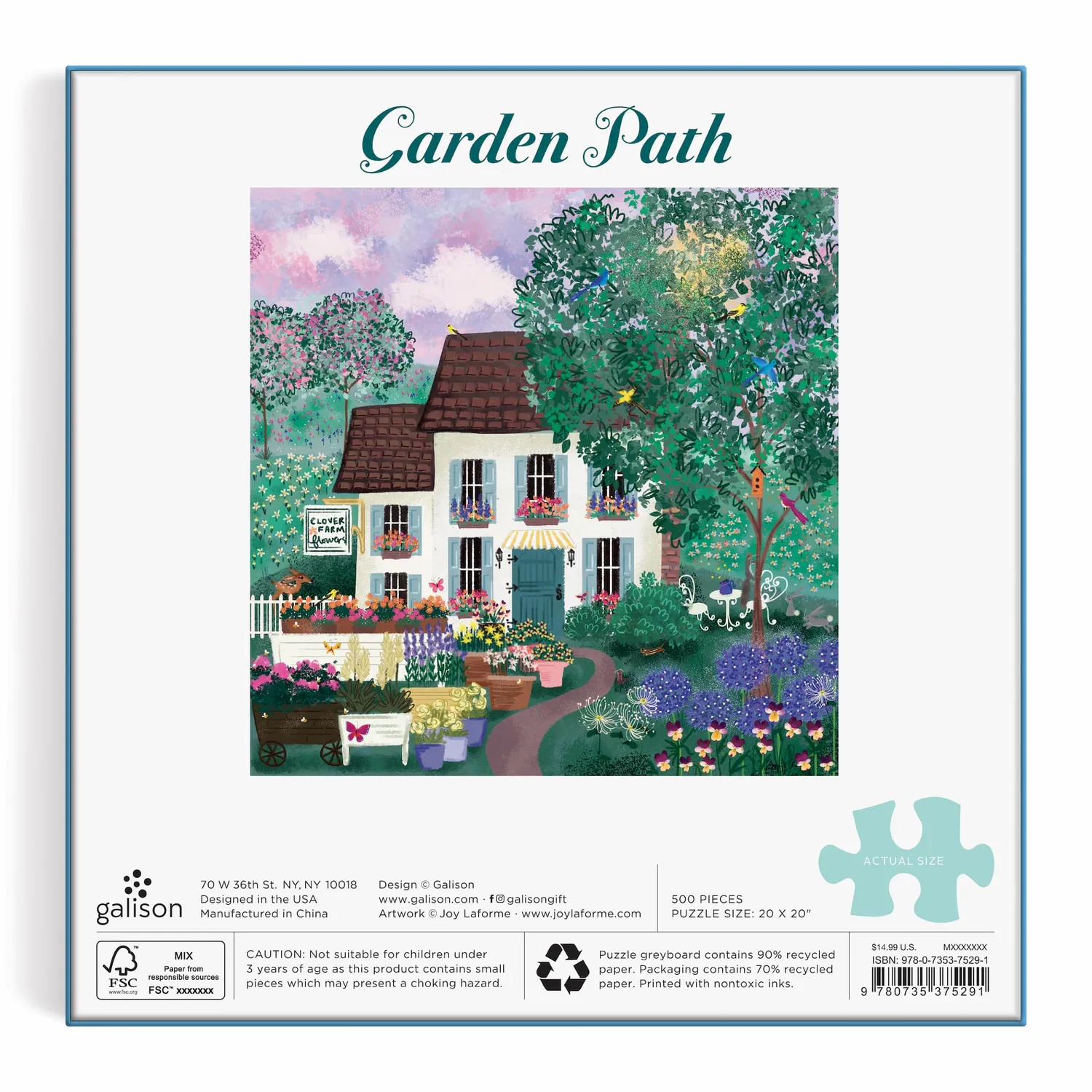 Good Puzzle Co. Garden Path puslespil 500 brikker have