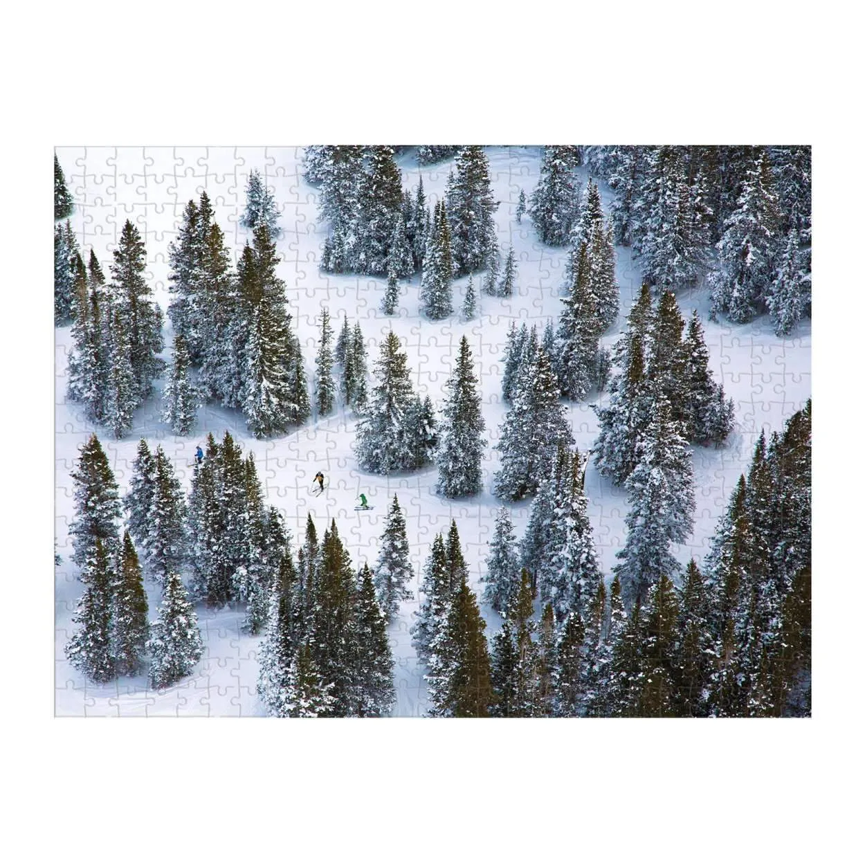 Galison Gray Malin The Snow puslespil 500 brikker dobbeltsidet