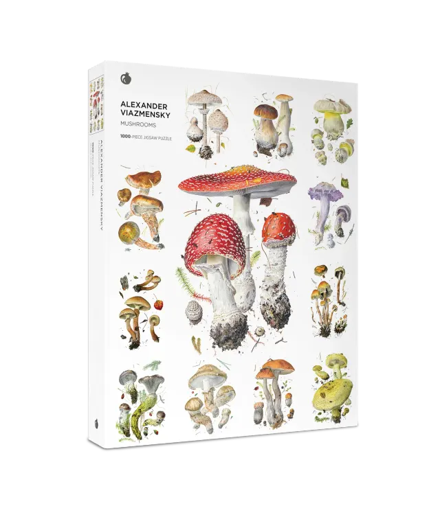 Pomegranate Mushrooms Viazmensky puslespil 1000 brikker svampe