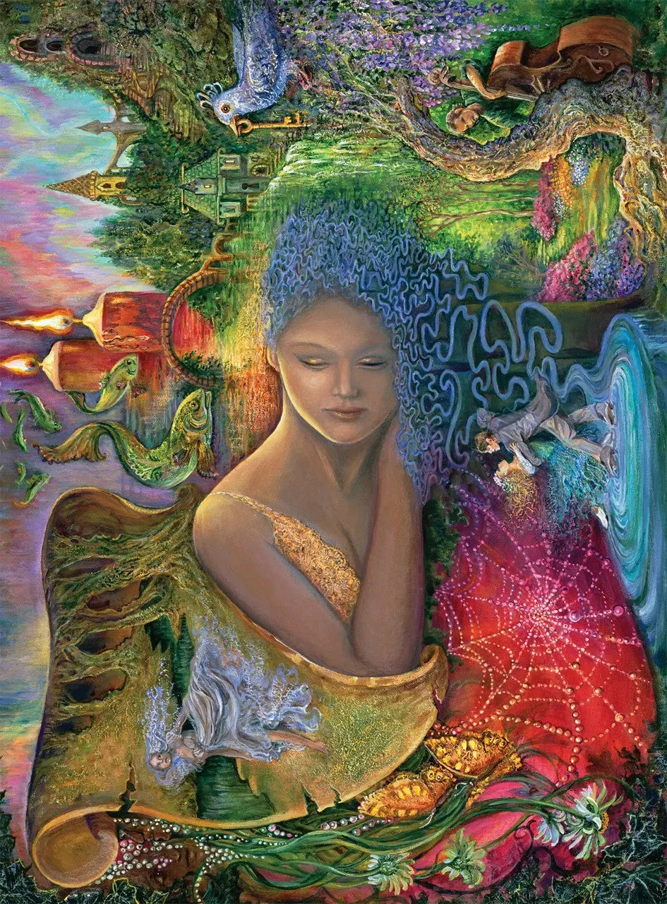 Buffalo Games Josephine Wall Colorful Dreaming puslespil 1000 brikker