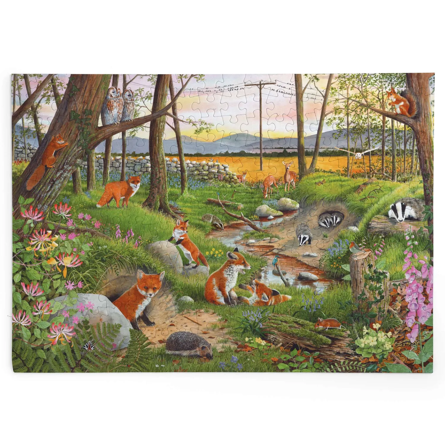 House of Puzzles Midsummer Twilight puslespil 250 brikker