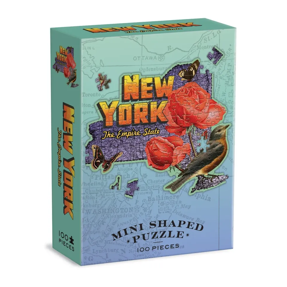 Good Puzzle Co. Wendy Gold New York Mini puslespil 100 brikker
