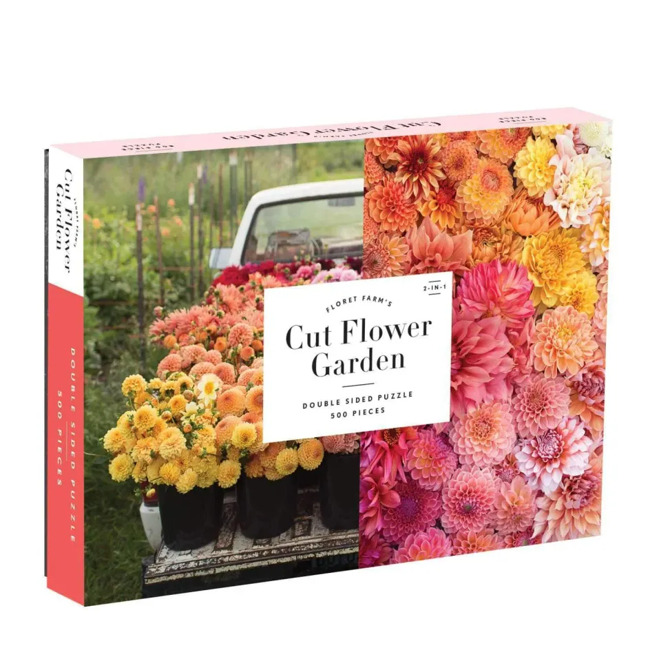 Good Puzzle Co. Cut Flower Garden puslespil 500 dobbeltsidet
