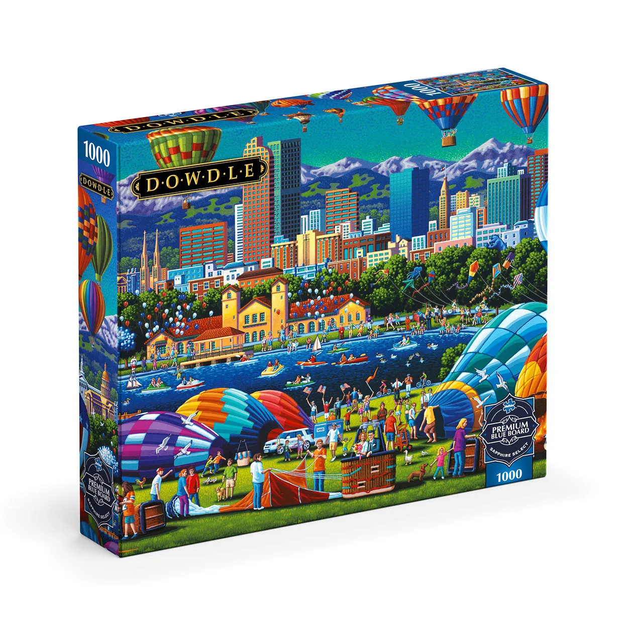 Buffalo Games Sapphire Select Balloon Spectacular puslespil 1000 brikker