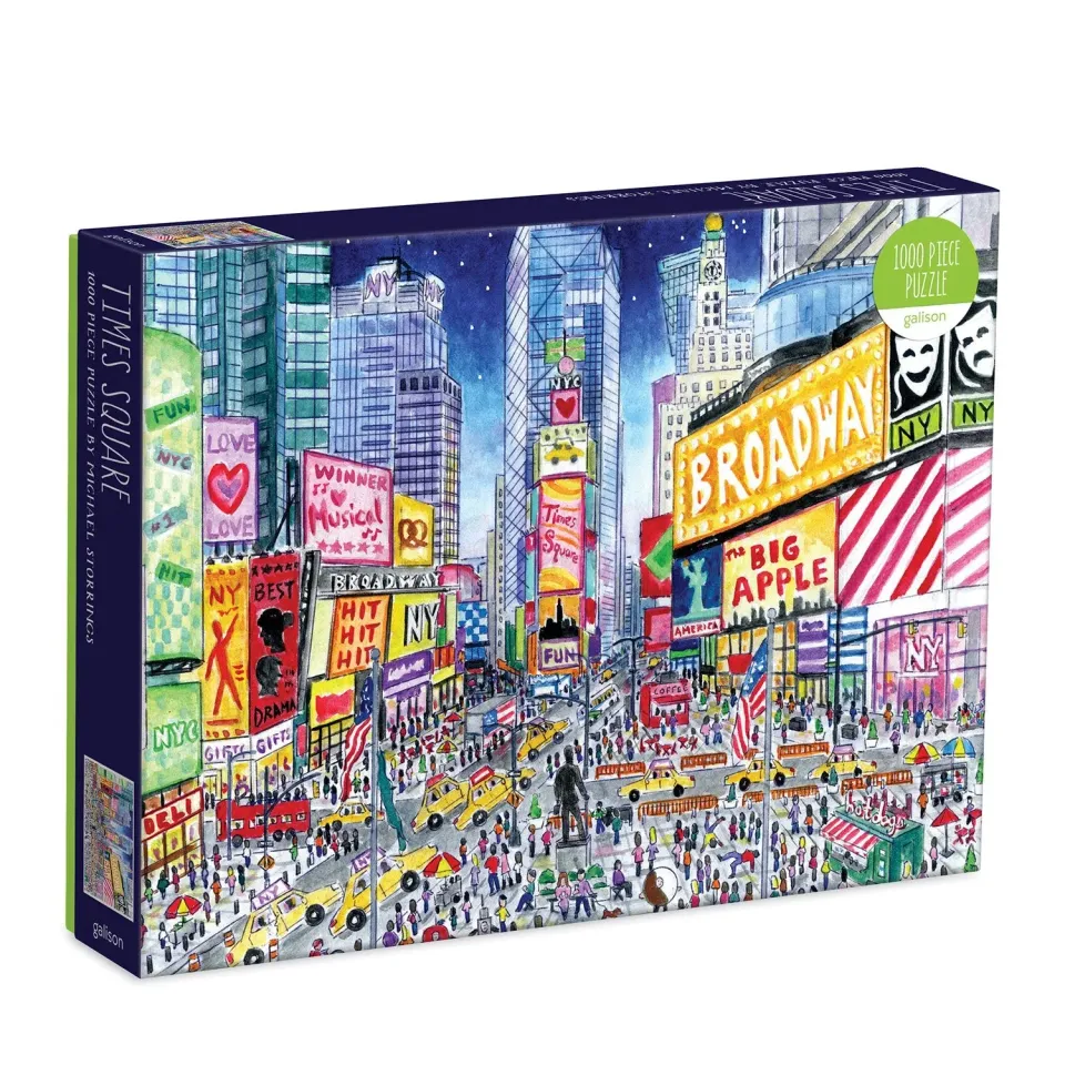 Galison Storrings Times Square puslespil 1000 brikker by