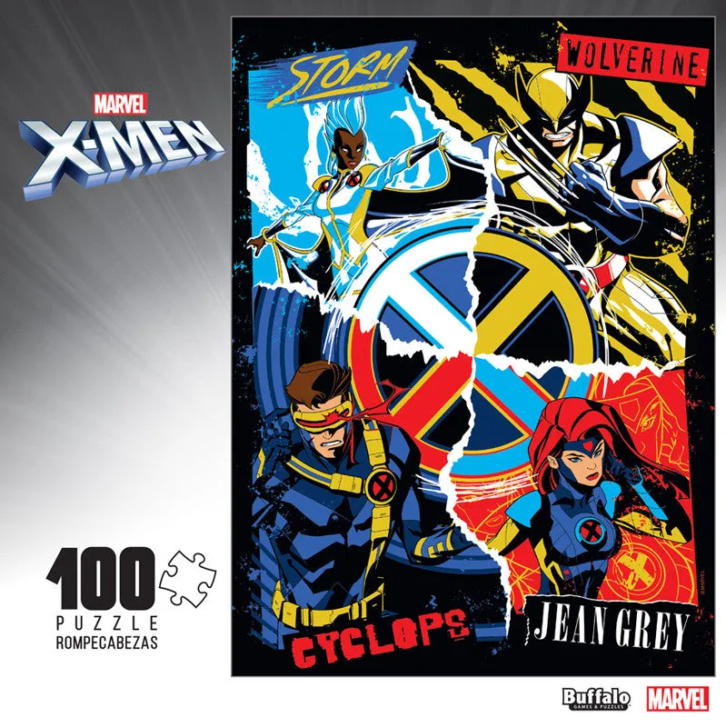 Buffalo Marvel X-Men 100 puslespil børn