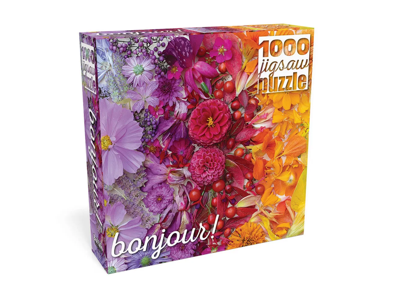 Buffalo Games Bonjour Gradient Flora puslespil 1000 brikker blomst