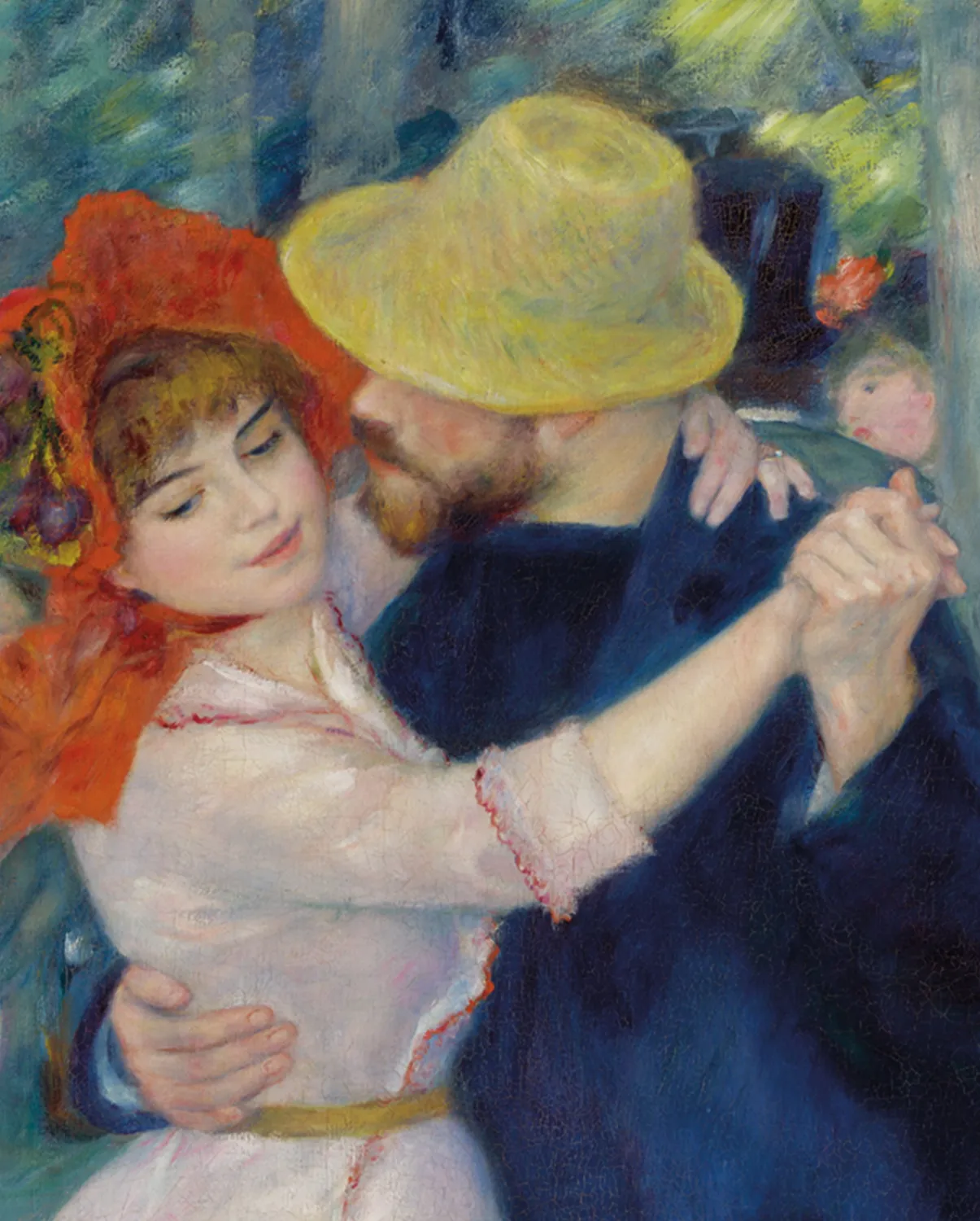 Pomegranate Renoir Dance at Bougival bogmærke impressionisme