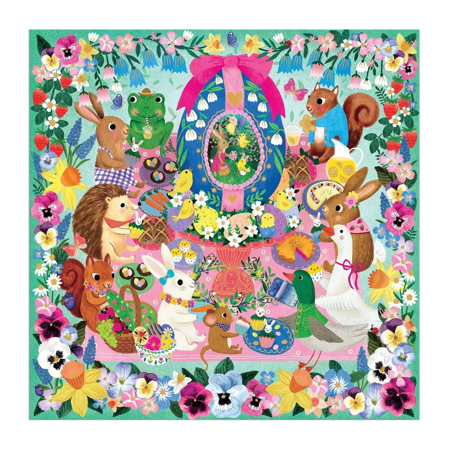 Good Puzzle Co. Rebecca Jones Egg-cellent Day puslespil 500 brikker påske