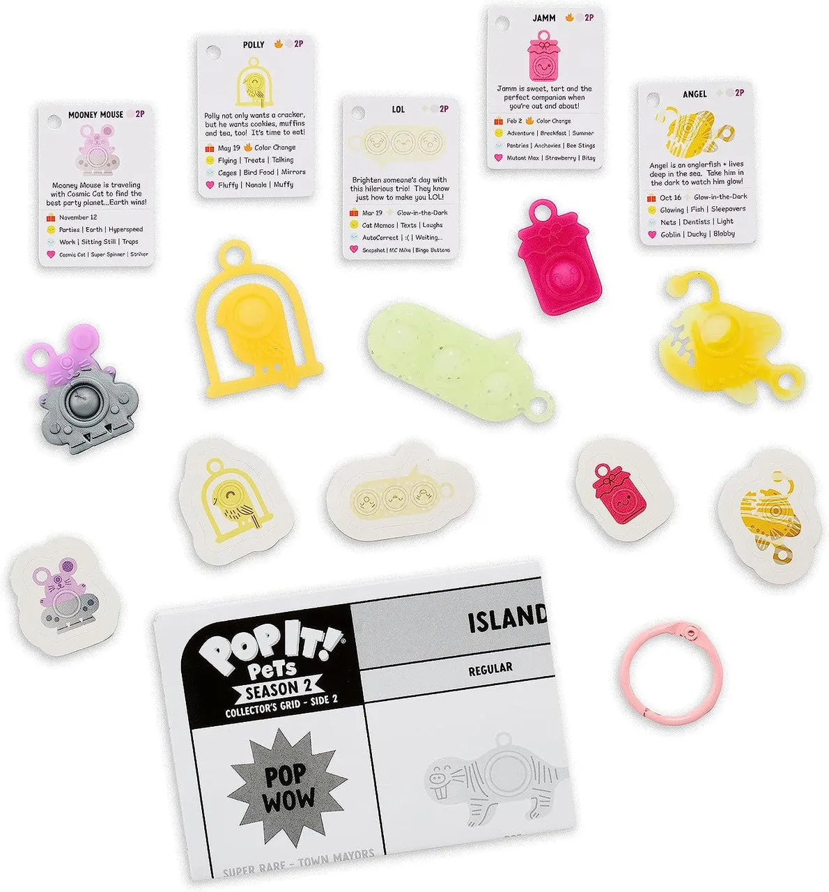 Pop It Petites Season 2 fidgetlegetøj mini blindpose