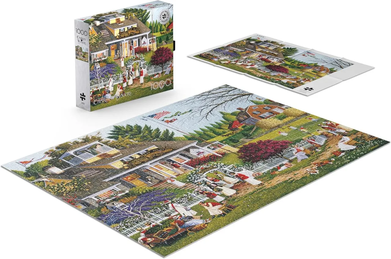 Buffalo Games Silver Select Love puslespil 1000 brikker gaveæske