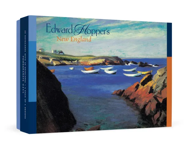 Pomegranate Edward Hopper New England kort 20 stk kyst