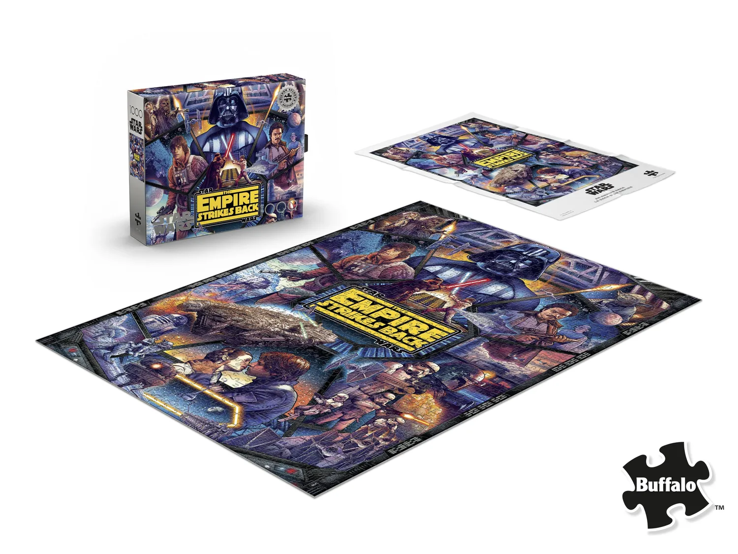 Buffalo Games Silver Select Star Wars puslespil 1000 brikker plakat