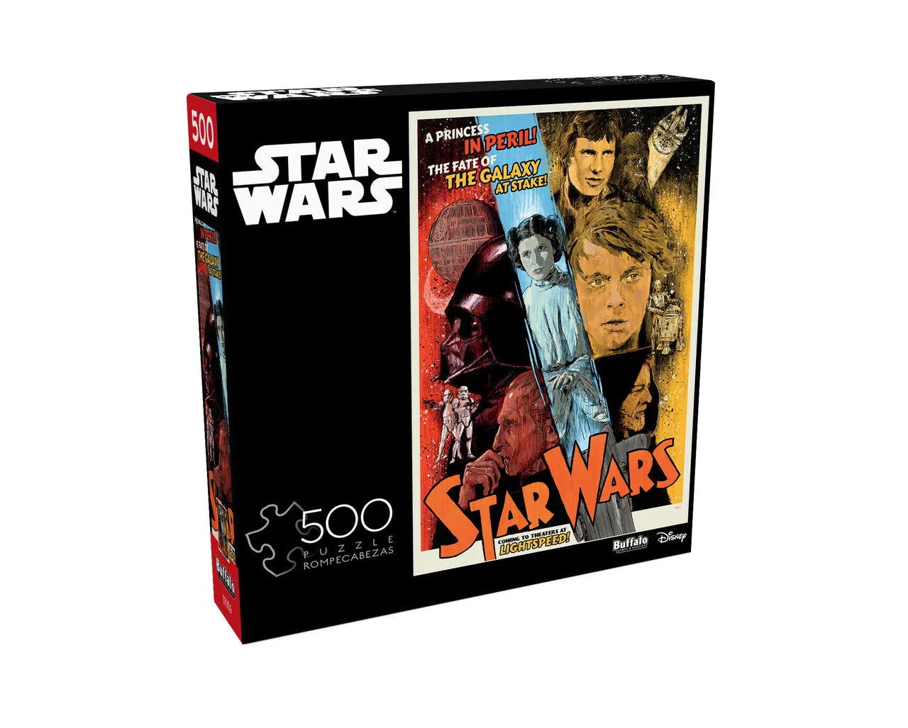 Buffalo Games Star Wars Fate of Galaxy 500 puslespil plakat