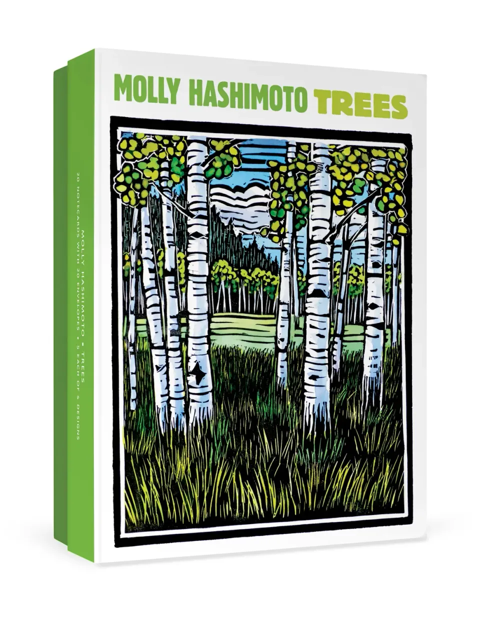Pomegranate Molly Hashimoto Trees kortæske 20 stk træmotiv