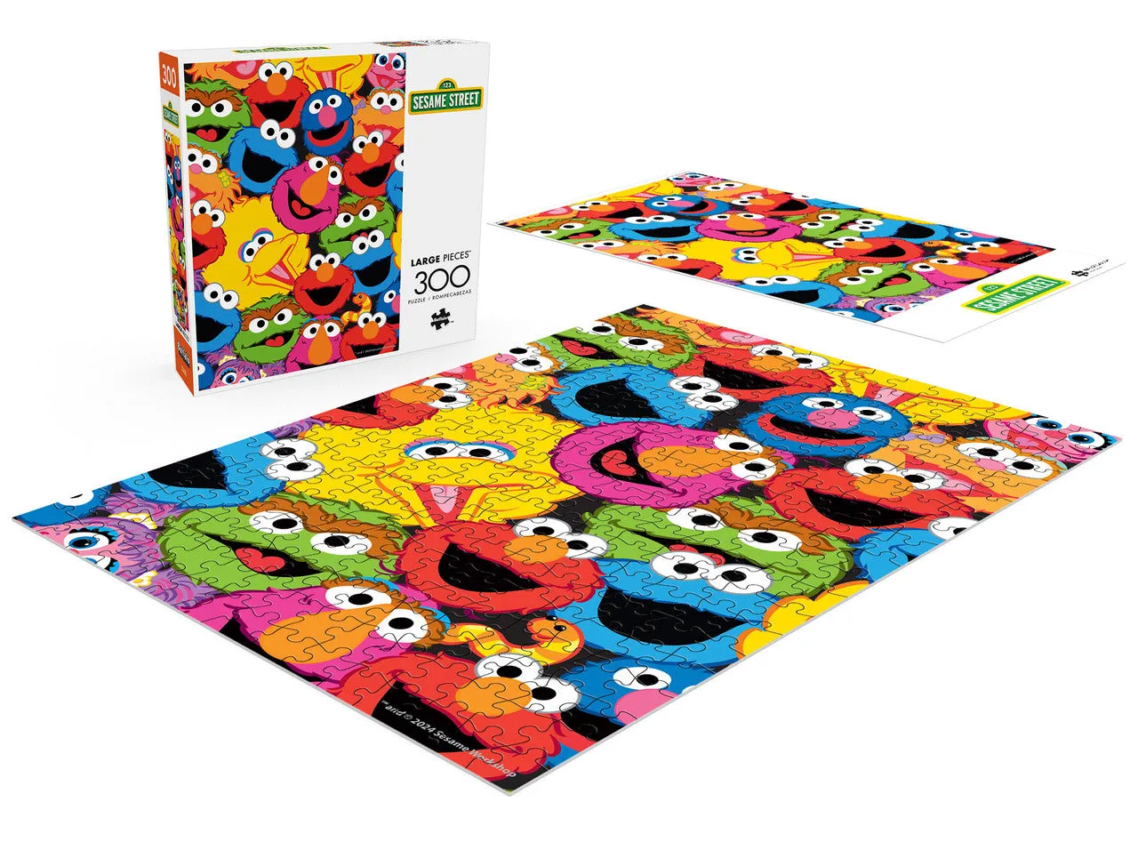 Buffalo Games Sesame Favorites puslespil 300 store brikker børn