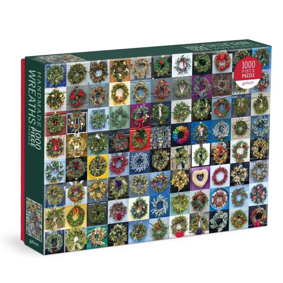 Good Puzzle Co. Handmade Wreaths puslespil 1000 brikker