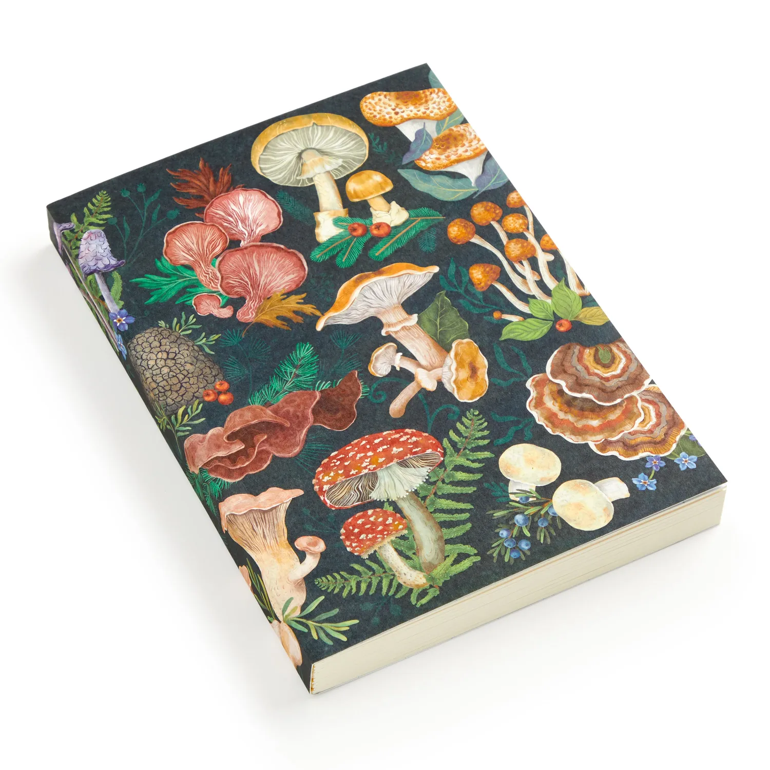 Good Puzzle Co. World of Mushrooms notesbog A5 linjeret svampe