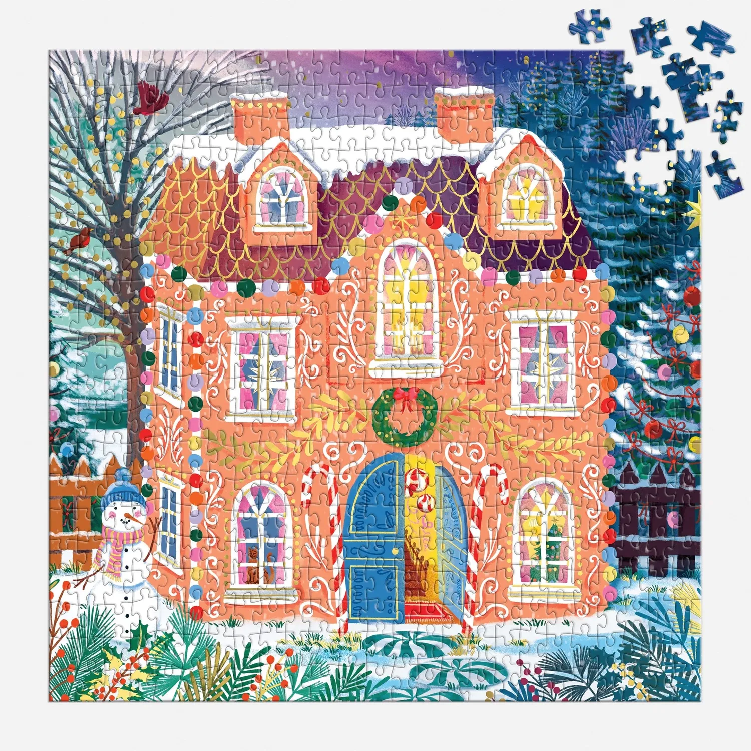 Good Puzzle Co. Joanna Clay Home Sweet Holidays puslespil 500 folie
