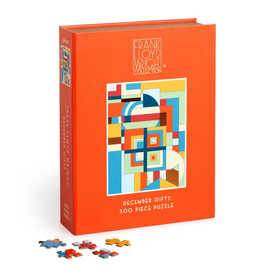 Frank Lloyd Wright December Gifts 500 bogpuslespil