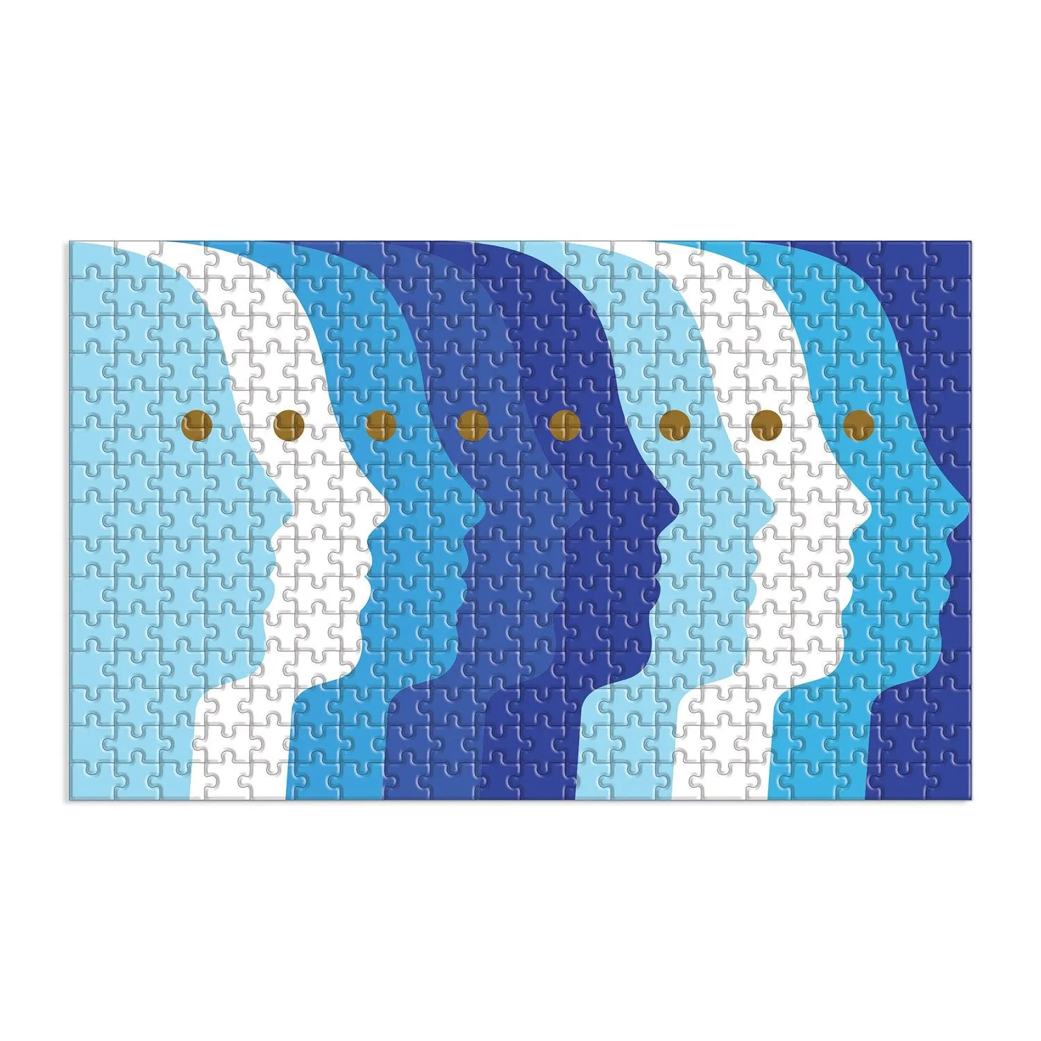 Good Puzzle Co. Jonathan Adler Atlas puslespil 300 brikker lenticular