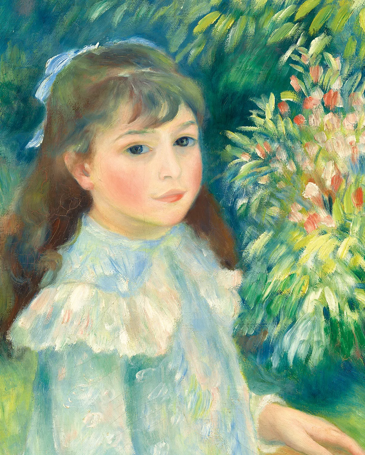 Pomegranate Renoir Girl with a Hoop bogmærke impressionisme