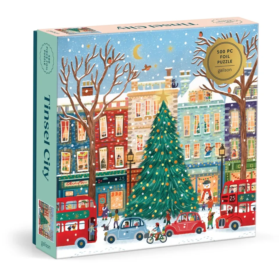 Laura Watkins Tinsel City puslespil 500 brikker folie
