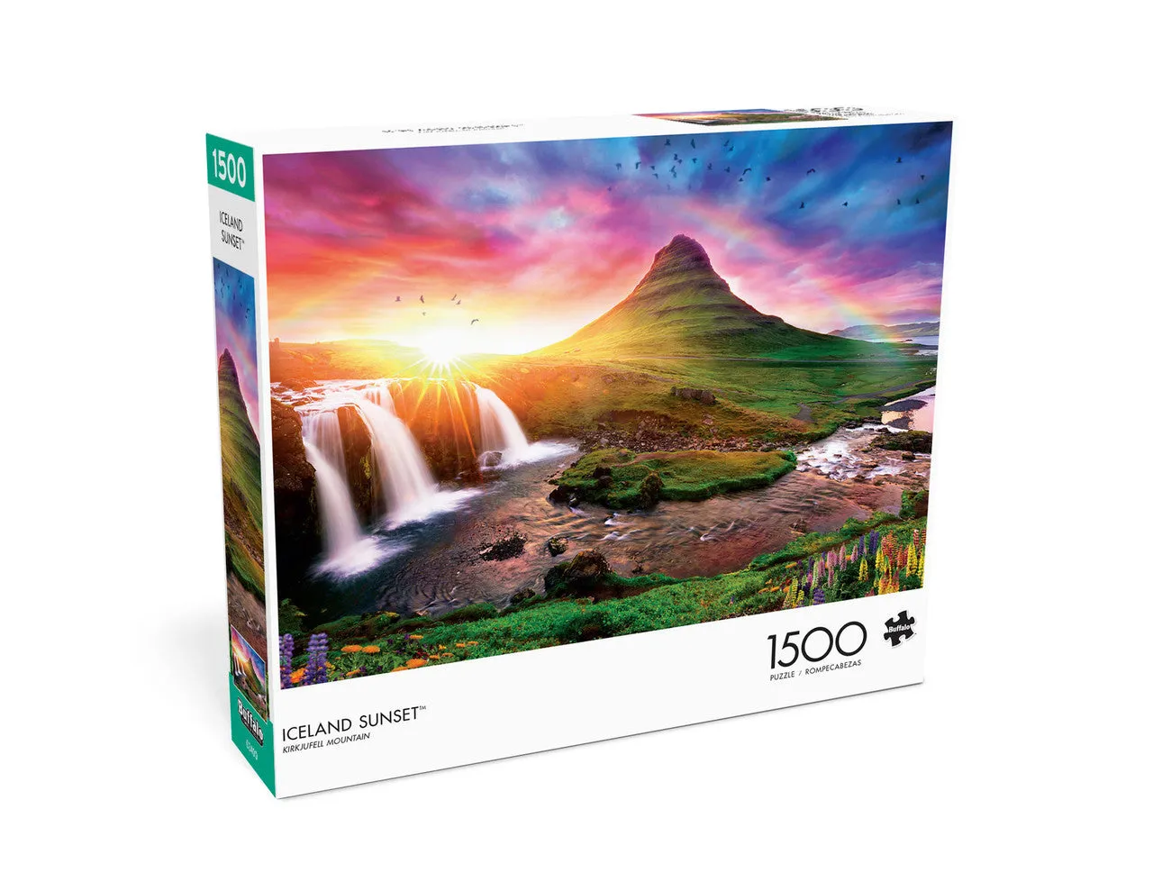 Buffalo Games Iceland Sunset puslespil 1500 brikker landskab