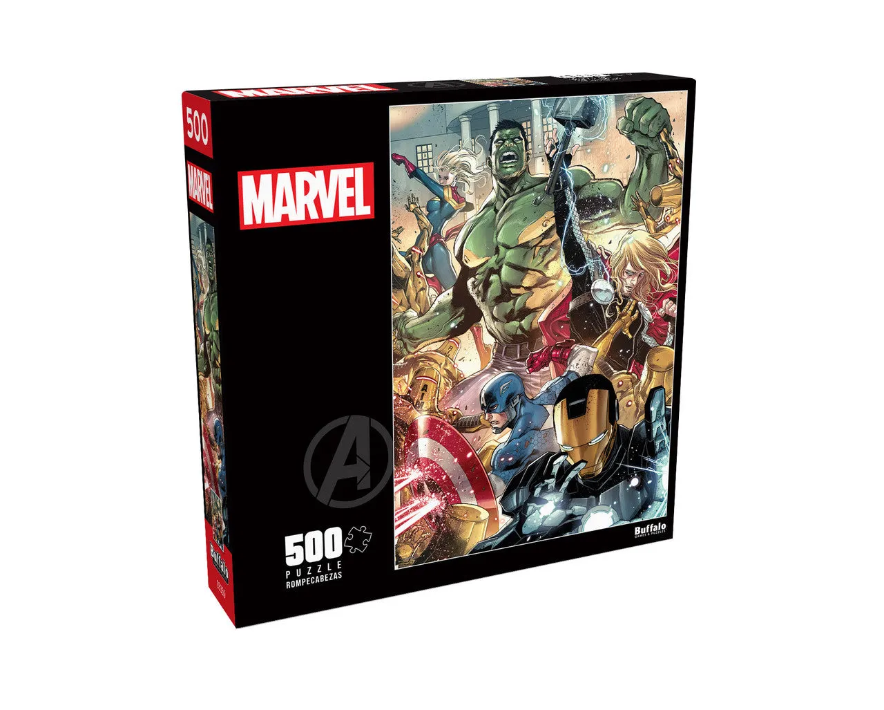 Buffalo Games Avengers World 14 puslespil 500 brikker marvel helte