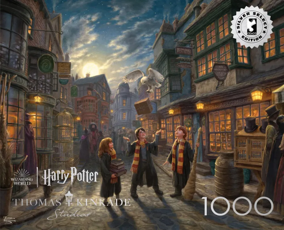 Ceaco Harry Potter Diagon Alley puslespil 1000 brikker film