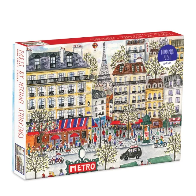 Good Puzzle Co. Michael Storrings Paris puslespil 1000 brikker bymotiv